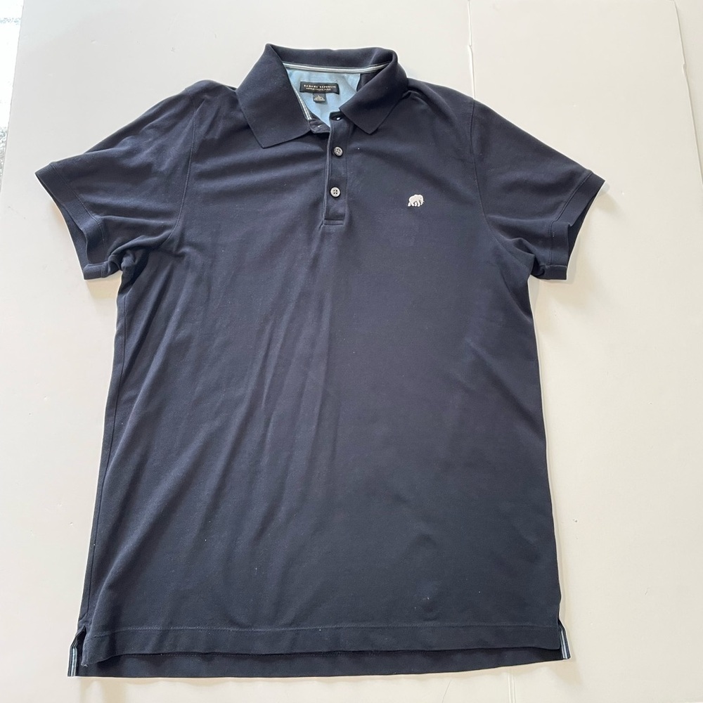 Banana Republic Fitted Polo Navy Men’s Large Shirt